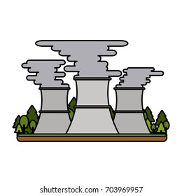 nuclear plant icon image 