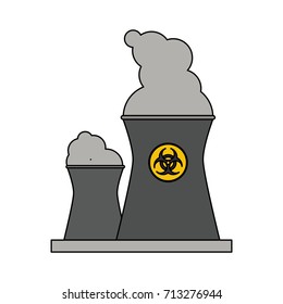 nuclear plant icon image 