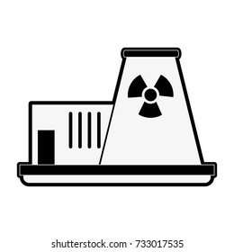 nuclear plant icon image 