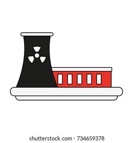 nuclear plant icon image
