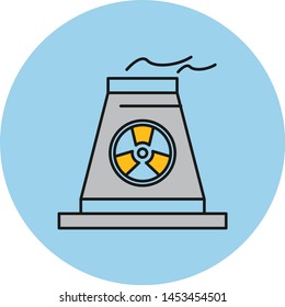 Nuclear Plant icon for your project
