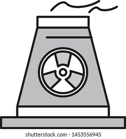 Nuclear Plant icon for your project
