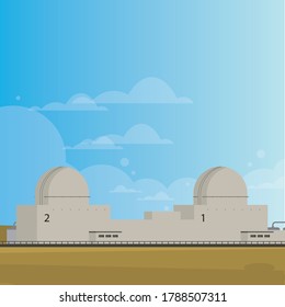 Nuclear Power Plant buildings for UAE 