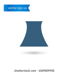 nuclear power plant. nuclear power plant icon. sign design. Vector EPS 10.