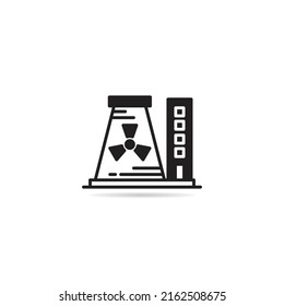 nuclear power plant icon vector illustration