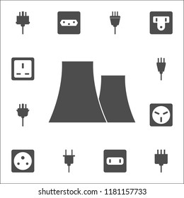 nuclear power plant icon. web icons universal set for web and mobile