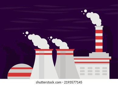 nuclear power plant, nuclear strike, hydro-electric power plant, global nuclear catastrophe, radiation, Installations and sources of electricity, electric carriers, cooling tower