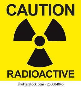 Nuclear Radioactive Sign