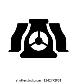 Nuclear Reactor Icon