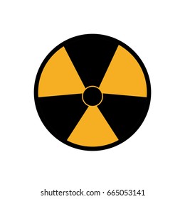 nuclear sign icon