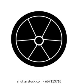 nuclear sign icon