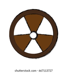 nuclear sign icon
