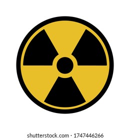 Nuclear sign icon. Nuclear sign symbol design from Traffic signs collection. vector illustration. editable icon. eps 10.