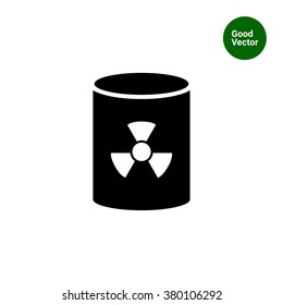 Nuclear waste barrel