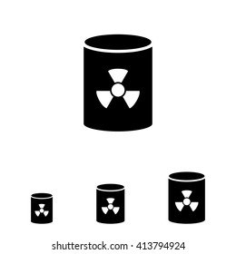 Nuclear waste barrel