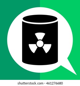 Nuclear waste barrel