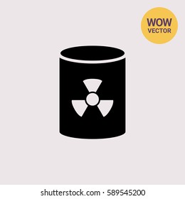 Nuclear waste barrel