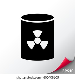 Nuclear waste barrel