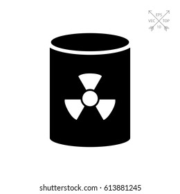 Nuclear waste barrel