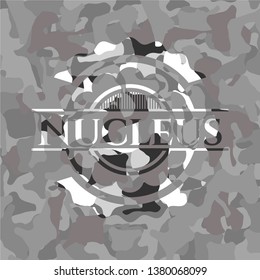 Nucleus grey camo emblem