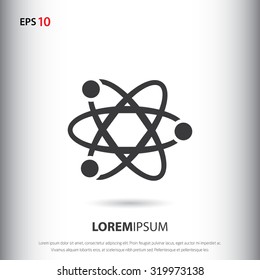 Nucleus icon for web and mobile