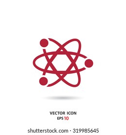 Nucleus icon for web and mobile
