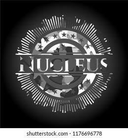 Nucleus on grey camo pattern