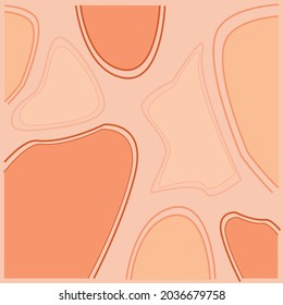 fondo de color desnudo, forma irregular