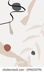 Nude Feminine Set Vector Memphis Background. Modern Shapes Illustration. Brush Lady Texture. Pastel Drawing Continuous Print.