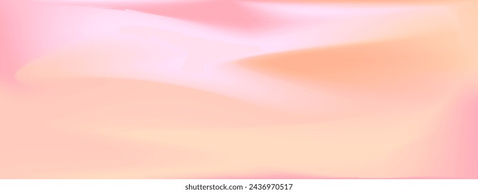 Nude gradient background with neutral color. Light peach soft texture with blur. Soft gradient mesh. Vector illustration
