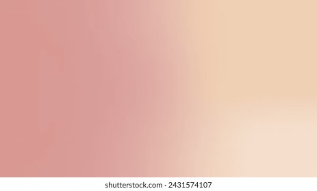 Nude gradient. Pastel nude background, modern gradient vector design