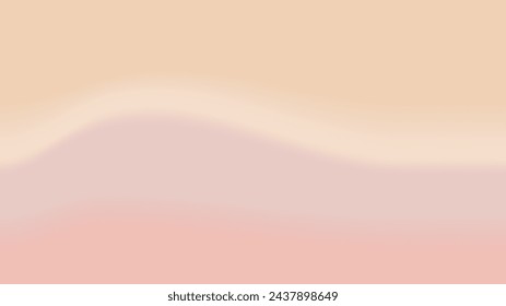Nude gradient. Pastel nude background, modern vector design
