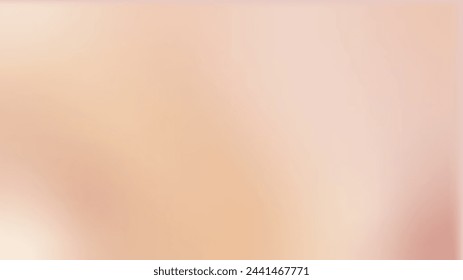 Nude gradient. Pastel nude background, modern vector design - Vector στοκ