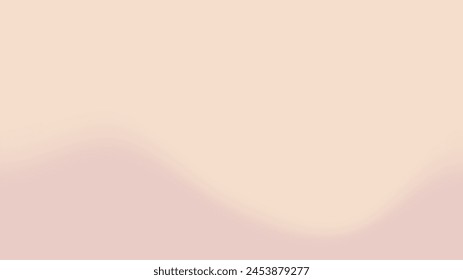 Nude gradient. Pastel nude background, modern vector design