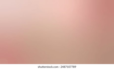 Nude gradient. Pastel nude background, modern gradient vector design