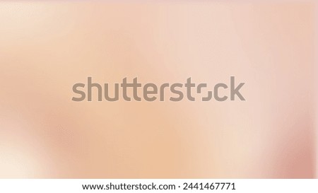 Nude gradient. Pastel nude background, modern vector design