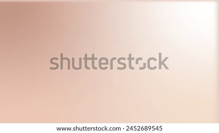 Nude gradient. Pastel nude background, modern vector design