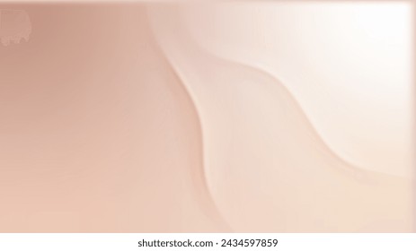 Degradado desnudo. Fondo desnudo pastel con onda suave, diseño moderno de gradiente vectorial