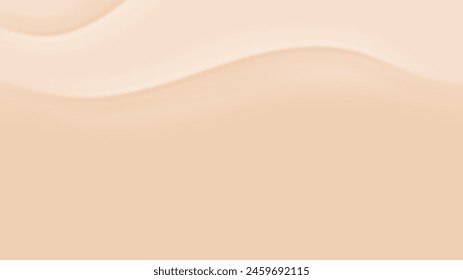 Degradado desnudo. Fondo desnudo pastel con onda suave, diseño moderno de gradiente de Vector