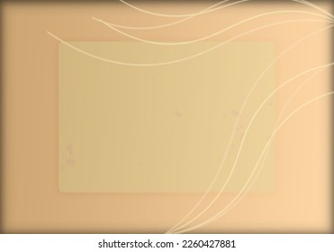 Nude Pastel colors Background pattern with gradient. Post and background template with frame text space in the center. Abstract Pastel background template. Trendy colors. Web vector illustration.