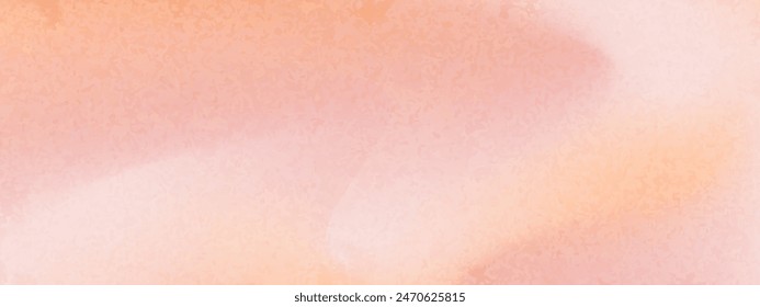 Nude and peach grain  gradient background with neutral color. Light peach soft texture with blur. Soft gradient mesh bg. Vector illustration