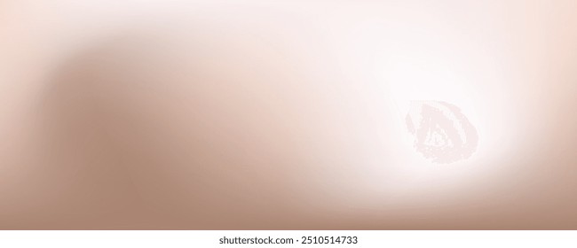 Gradiente de color líquido de la piel desnuda. Fondo liso marrón simple del gradiente del Vector