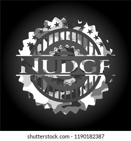 Nudge on grey camo texture