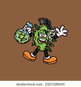nug grenade smoking blunt hold weed cannabis bud nug