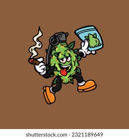 nug grenade smoking blunt hold weed cannabis bud nug