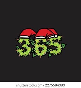 nug vector number 365 from fruit strain weed food