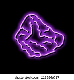 nugget fried chicken neon light sign vector. nugget fried chicken sign. isolated symbol illustration
