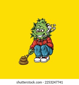 Nugs, Vektorrauchkartoon