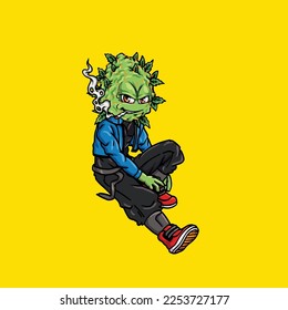 Nugs, Vektorrauchkartoon