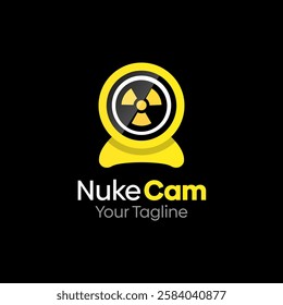 Nuke Camera Logo Design Template. Good for Business, Agency, Community and Organization